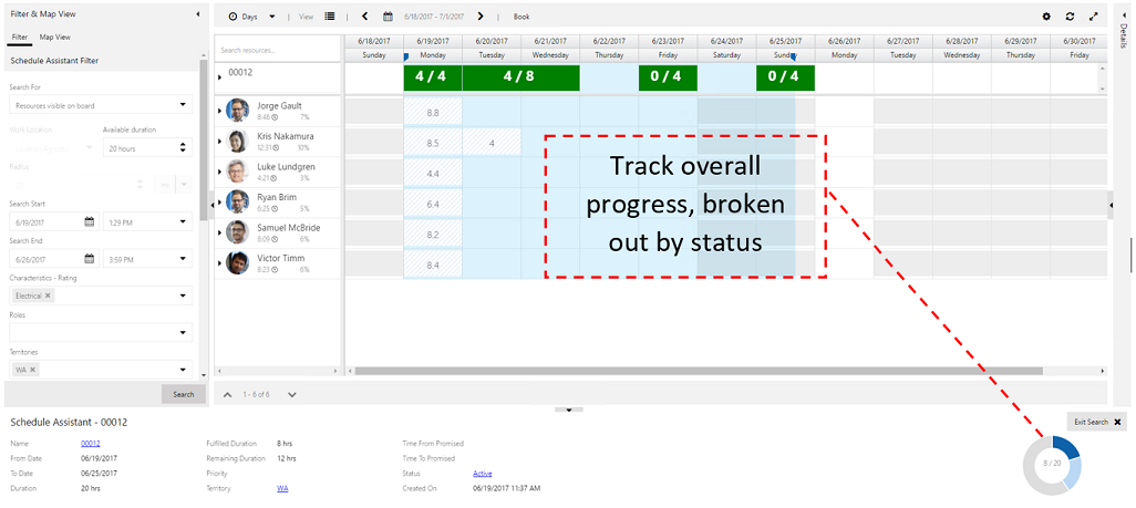 Fulfillment enhancement_Track overall progress by status
