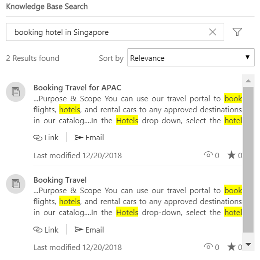 Search tuning on any knowledge article field
