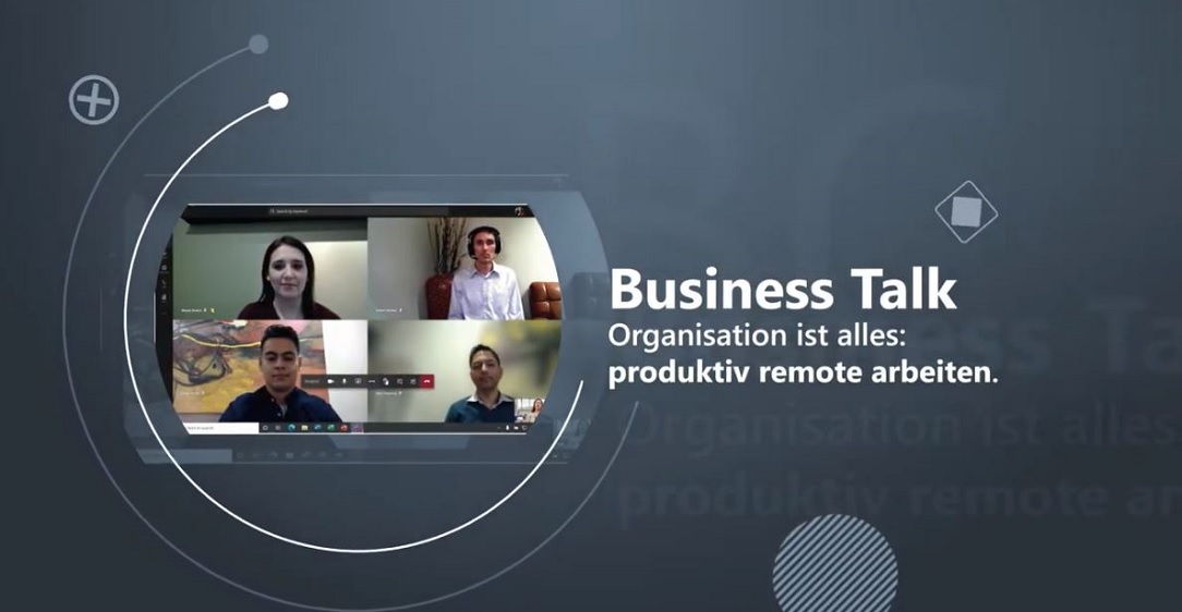 Business Talk: Organisation ist alles - produktiv remote arbeiten