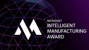 das Logo des Microsoft Intelligent Manufacturing Awards