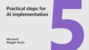 Image reading 5 practical steps for AI implementation