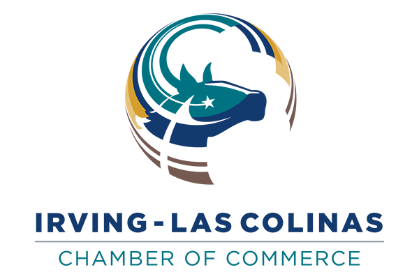 Irving Chamber of Commerce logo.