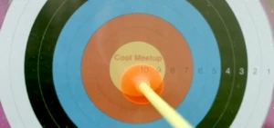 cool meetup image of a bullseye