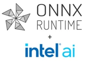 ONNX Runtime and Intel AI logo