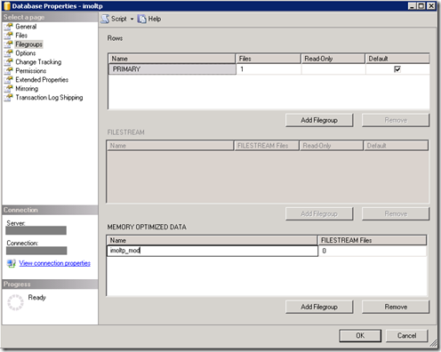 Getting Started with SQL Server 2014 In-Memory OLTP