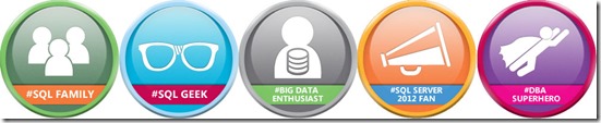 Download SQL Server Community Badges