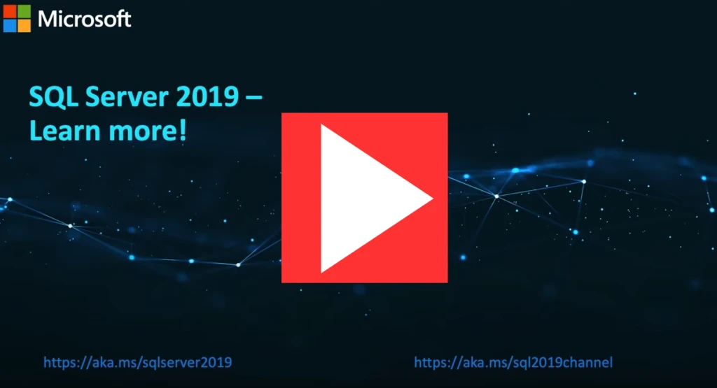Introducing SQL Server 2019 Data Exposed video.