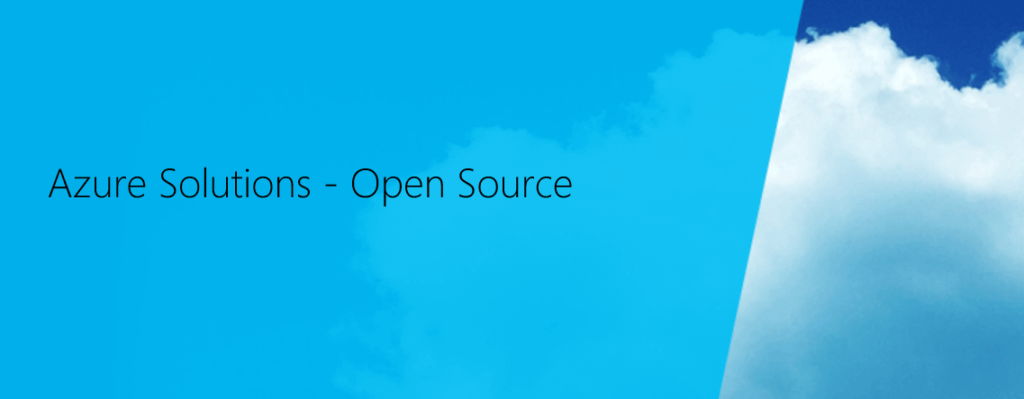 Azure Solutions - Open Source