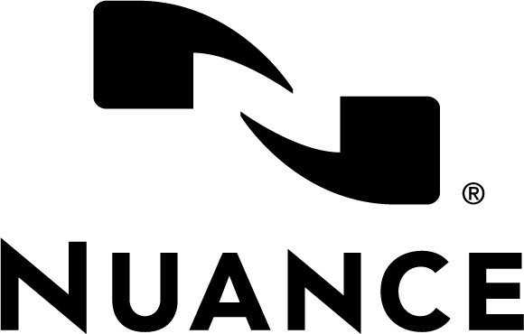 Nuance logo, company name