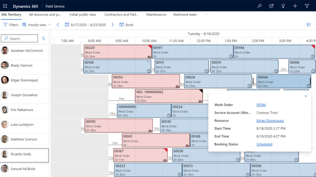 The next-generation schedule board has embedded optimization to help dispatchers
